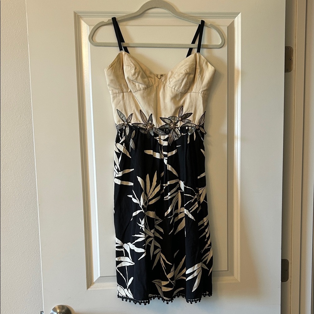 Rebecca Taylor dress with floral applicés